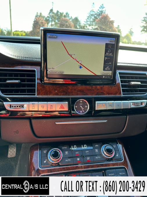2013 Audi A8 L 4dr Sdn 3.0L, available for sale in East Windsor, Connecticut | Central A/S LLC. East Windsor, Connecticut 2013 Audi A8 L 4dr Sdn 3.0L, available for sale in East Windsor, Connecticut | Central A/S LLC. East Windsor, Connecticut