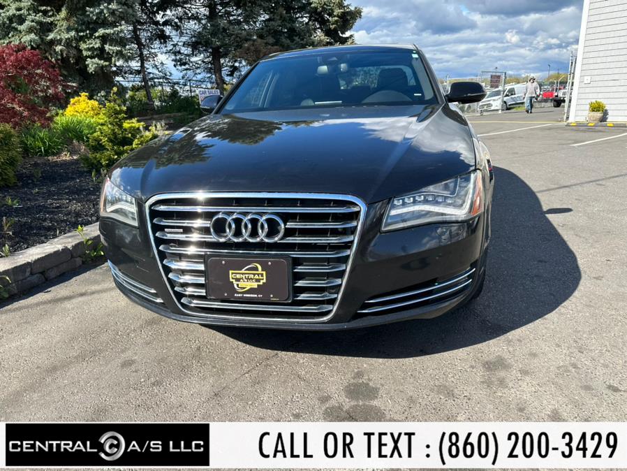 2013 Audi A8 L 4dr Sdn 3.0L, available for sale in East Windsor, Connecticut | Central A/S LLC. East Windsor, Connecticut 2013 Audi A8 L 4dr Sdn 3.0L, available for sale in East Windsor, Connecticut | Central A/S LLC. East Windsor, Connecticut