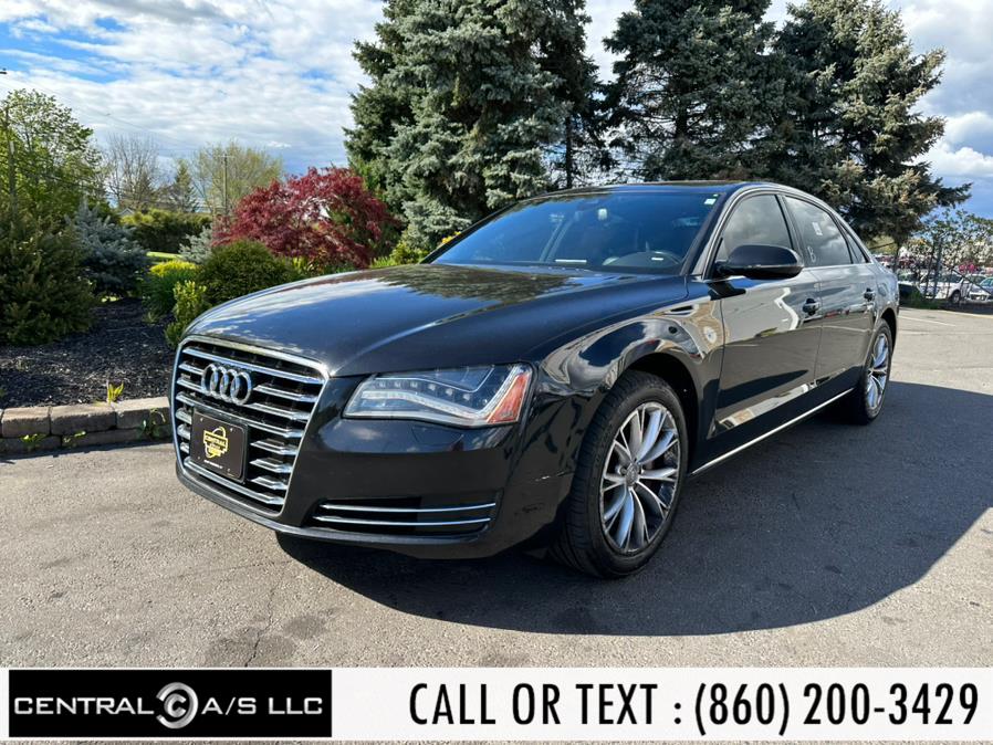 2013 Audi A8 L 4dr Sdn 3.0L, available for sale in East Windsor, Connecticut | Central A/S LLC. East Windsor, Connecticut 2013 Audi A8 L 4dr Sdn 3.0L, available for sale in East Windsor, Connecticut | Central A/S LLC. East Windsor, Connecticut