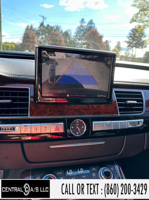 2013 Audi A8 L 4dr Sdn 3.0L, available for sale in East Windsor, Connecticut | Central A/S LLC. East Windsor, Connecticut 2013 Audi A8 L 4dr Sdn 3.0L, available for sale in East Windsor, Connecticut | Central A/S LLC. East Windsor, Connecticut