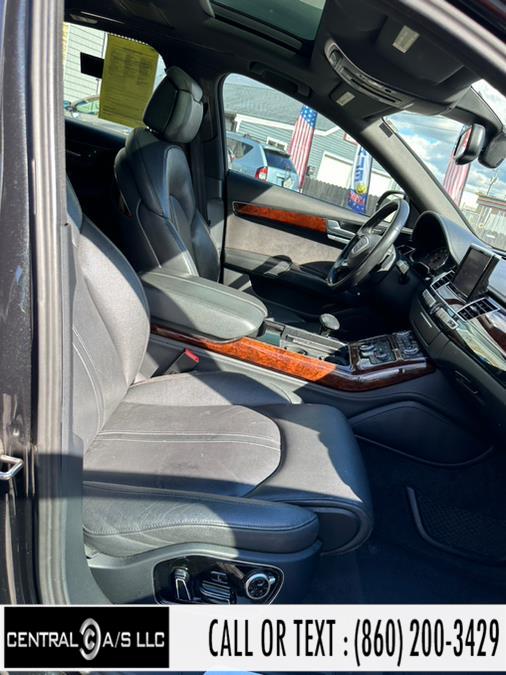 2013 Audi A8 L 4dr Sdn 3.0L, available for sale in East Windsor, Connecticut | Central A/S LLC. East Windsor, Connecticut 2013 Audi A8 L 4dr Sdn 3.0L, available for sale in East Windsor, Connecticut | Central A/S LLC. East Windsor, Connecticut