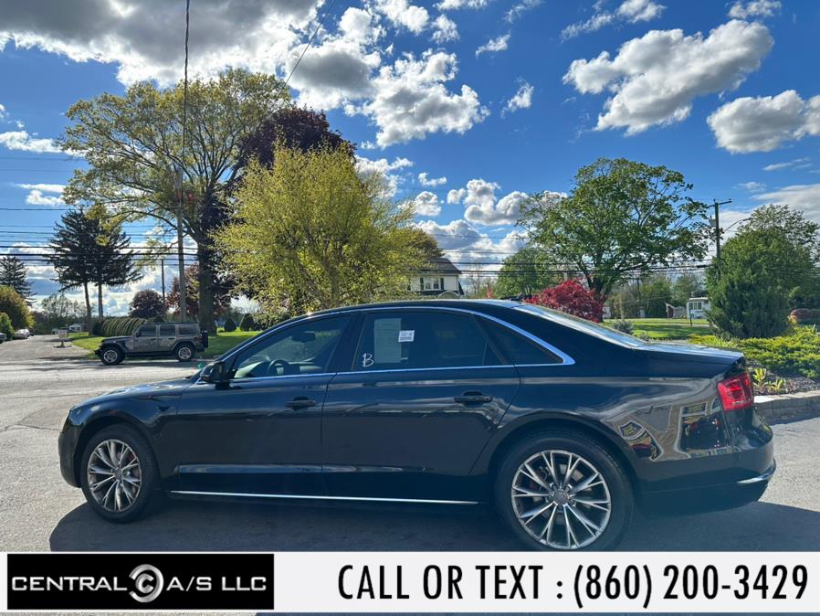 2013 Audi A8 L 4dr Sdn 3.0L, available for sale in East Windsor, Connecticut | Central A/S LLC. East Windsor, Connecticut 2013 Audi A8 L 4dr Sdn 3.0L, available for sale in East Windsor, Connecticut | Central A/S LLC. East Windsor, Connecticut