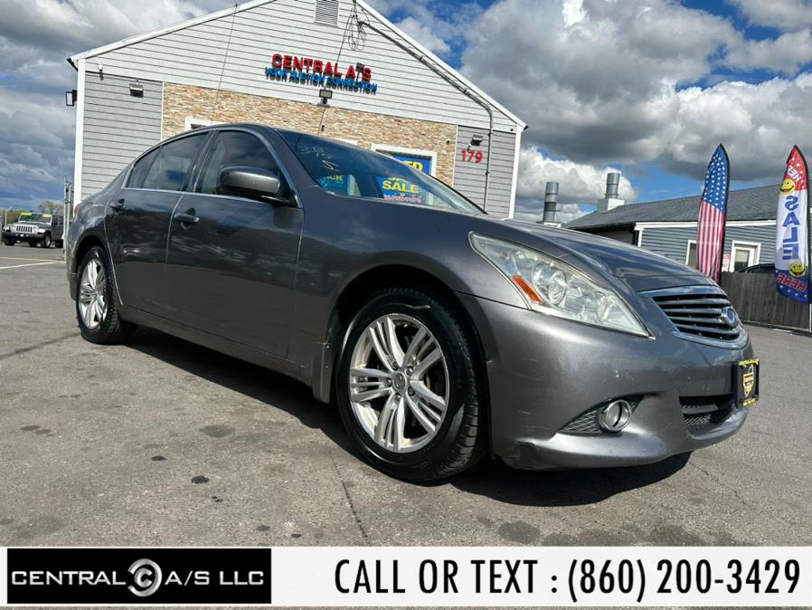 2013 INFINITI G37 Sedan 4dr x AWD, available for sale in East Windsor, Connecticut | Central A/S LLC. East Windsor, Connecticut 2013 INFINITI G37 Sedan 4dr x AWD, available for sale in East Windsor, Connecticut | Central A/S LLC. East Windsor, Connecticut