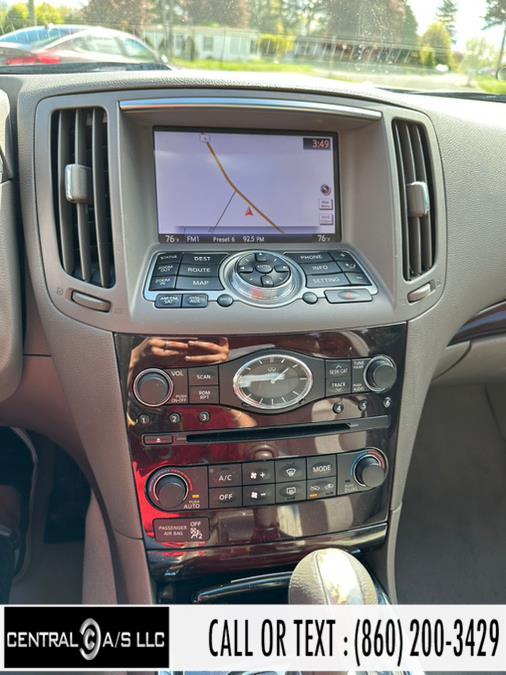 2013 INFINITI G37 Sedan 4dr x AWD, available for sale in East Windsor, Connecticut | Central A/S LLC. East Windsor, Connecticut 2013 INFINITI G37 Sedan 4dr x AWD, available for sale in East Windsor, Connecticut | Central A/S LLC. East Windsor, Connecticut