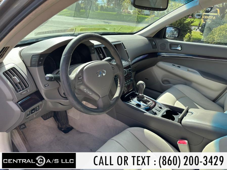 2013 INFINITI G37 Sedan 4dr x AWD, available for sale in East Windsor, Connecticut | Central A/S LLC. East Windsor, Connecticut 2013 INFINITI G37 Sedan 4dr x AWD, available for sale in East Windsor, Connecticut | Central A/S LLC. East Windsor, Connecticut