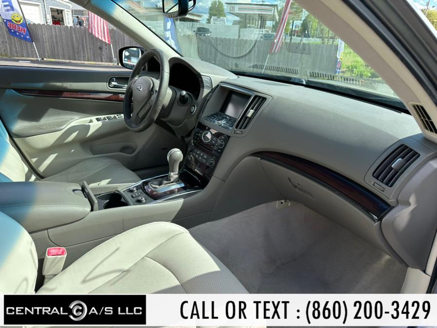 2013 INFINITI G37 Sedan 4dr x AWD, available for sale in East Windsor, Connecticut | Central A/S LLC. East Windsor, Connecticut 2013 INFINITI G37 Sedan 4dr x AWD, available for sale in East Windsor, Connecticut | Central A/S LLC. East Windsor, Connecticut