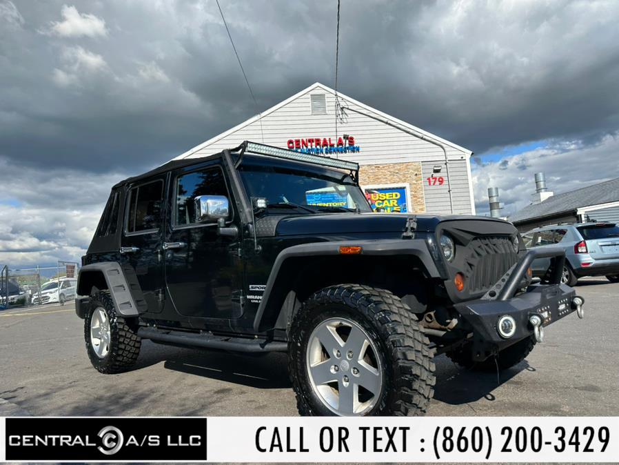 2012 Jeep Wrangler Unlimited 4WD 4dr Sport, available for sale in East Windsor, Connecticut | Central A/S LLC. East Windsor, Connecticut 2012 Jeep Wrangler Unlimited 4WD 4dr Sport, available for sale in East Windsor, Connecticut | Central A/S LLC. East Windsor, Connecticut