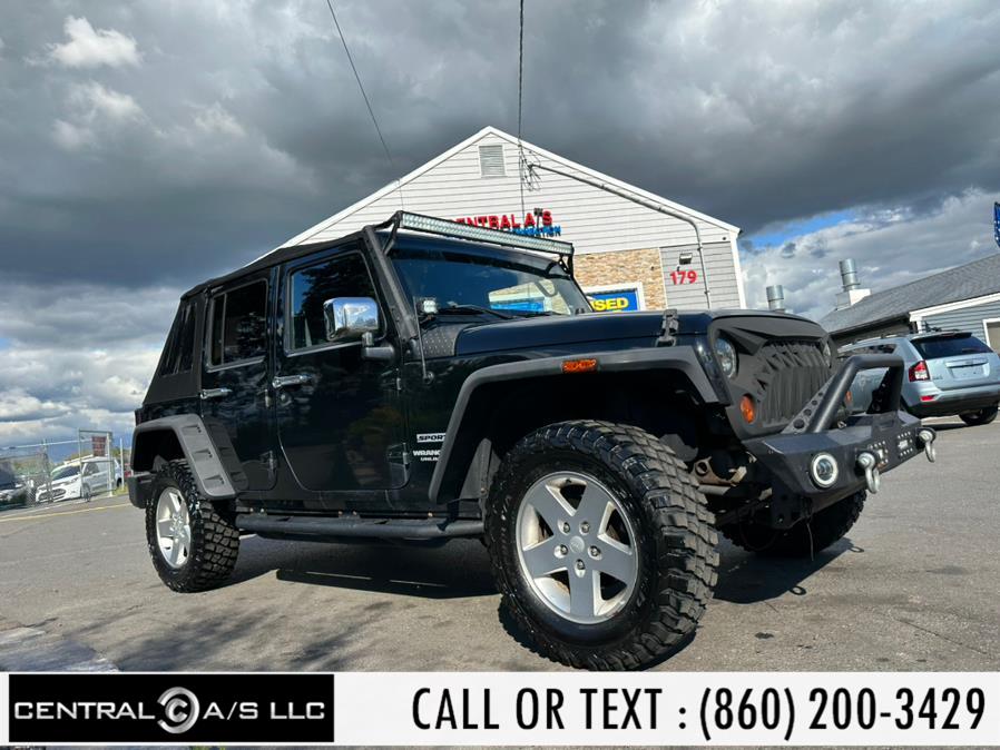 2012 Jeep Wrangler Unlimited 4WD 4dr Sport, available for sale in East Windsor, Connecticut | Central A/S LLC. East Windsor, Connecticut 2012 Jeep Wrangler Unlimited 4WD 4dr Sport, available for sale in East Windsor, Connecticut | Central A/S LLC. East Windsor, Connecticut