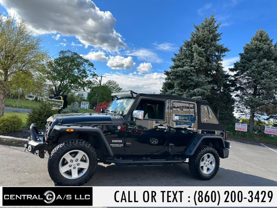 2012 Jeep Wrangler Unlimited 4WD 4dr Sport, available for sale in East Windsor, Connecticut | Central A/S LLC. East Windsor, Connecticut 2012 Jeep Wrangler Unlimited 4WD 4dr Sport, available for sale in East Windsor, Connecticut | Central A/S LLC. East Windsor, Connecticut