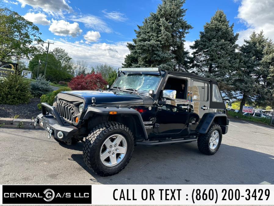 2012 Jeep Wrangler Unlimited 4WD 4dr Sport, available for sale in East Windsor, Connecticut | Central A/S LLC. East Windsor, Connecticut 2012 Jeep Wrangler Unlimited 4WD 4dr Sport, available for sale in East Windsor, Connecticut | Central A/S LLC. East Windsor, Connecticut