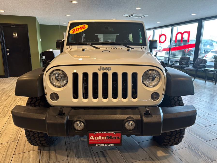2016 Jeep Wrangler Unlimited 4WD 4dr Sport, available for sale in West Hartford, Connecticut | AutoMax. West Hartford, Connecticut 2016 Jeep Wrangler Unlimited 4WD 4dr Sport, available for sale in West Hartford, Connecticut | AutoMax. West Hartford, Connecticut