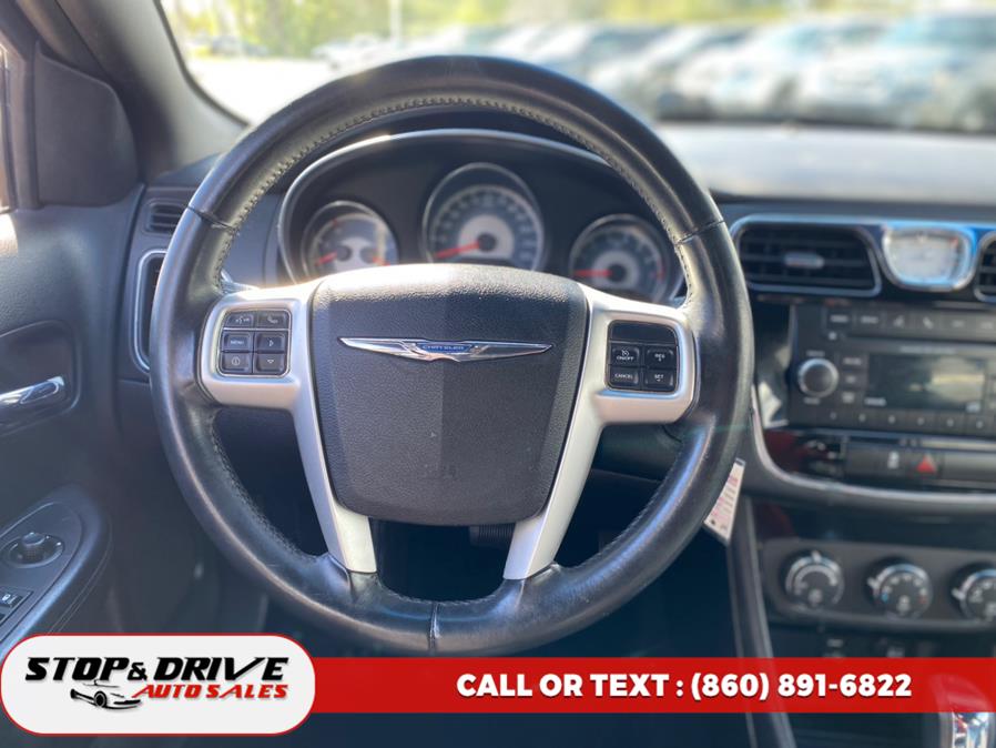 2013 Chrysler 200 4dr Sdn Touring, available for sale in East Windsor, Connecticut | Stop & Drive Auto Sales. East Windsor, Connecticut 2013 Chrysler 200 4dr Sdn Touring, available for sale in East Windsor, Connecticut | Stop & Drive Auto Sales. East Windsor, Connecticut