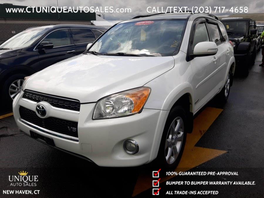 2009 Toyota RAV4 4WD 4dr V6 5-Spd AT Ltd (Natl), available for sale in New Haven, Connecticut | Unique Auto Sales LLC. New Haven, Connecticut