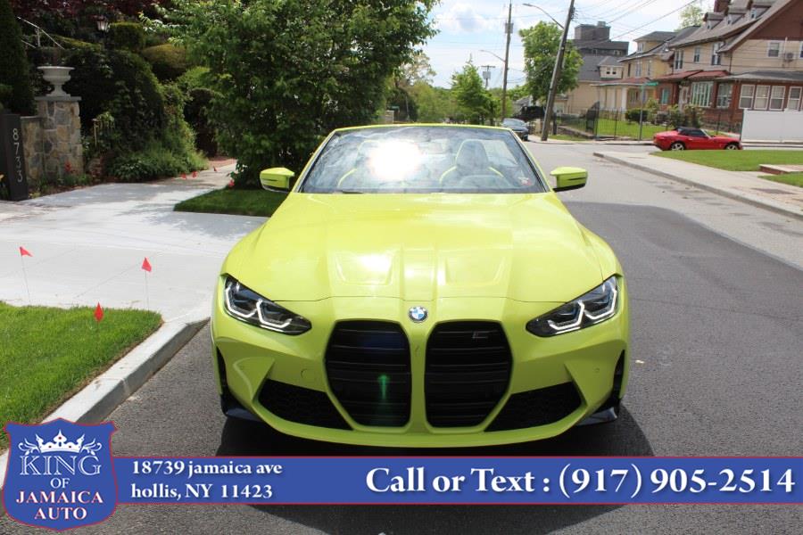2022 BMW M4 Competition xDrive Convertible, available for sale in Hollis, New York | King of Jamaica Auto Inc. Hollis, New York 2022 BMW M4 Competition xDrive Convertible, available for sale in Hollis, New York | King of Jamaica Auto Inc. Hollis, New York