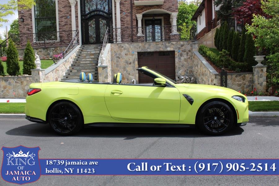 2022 BMW M4 Competition xDrive Convertible, available for sale in Hollis, New York | King of Jamaica Auto Inc. Hollis, New York 2022 BMW M4 Competition xDrive Convertible, available for sale in Hollis, New York | King of Jamaica Auto Inc. Hollis, New York