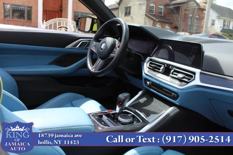 2022 BMW M4 Competition xDrive Convertible, available for sale in Hollis, New York | King of Jamaica Auto Inc. Hollis, New York 2022 BMW M4 Competition xDrive Convertible, available for sale in Hollis, New York | King of Jamaica Auto Inc. Hollis, New York