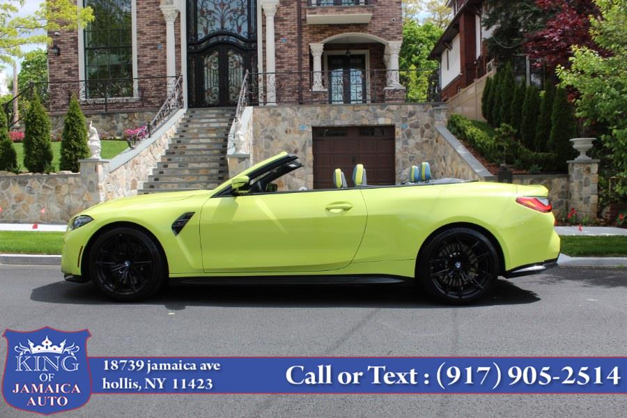 2022 BMW M4 Competition xDrive Convertible, available for sale in Hollis, New York | King of Jamaica Auto Inc. Hollis, New York 2022 BMW M4 Competition xDrive Convertible, available for sale in Hollis, New York | King of Jamaica Auto Inc. Hollis, New York