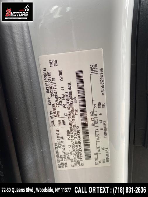 2019 Ford Transit Van T-250 148" EL Hi Rf 9000 GVWR Sliding RH Dr, available for sale in Woodside, New York | 26 Motors Queens. Woodside, New York 2019 Ford Transit Van T-250 148" EL Hi Rf 9000 GVWR Sliding RH Dr, available for sale in Woodside, New York | 26 Motors Queens. Woodside, New York