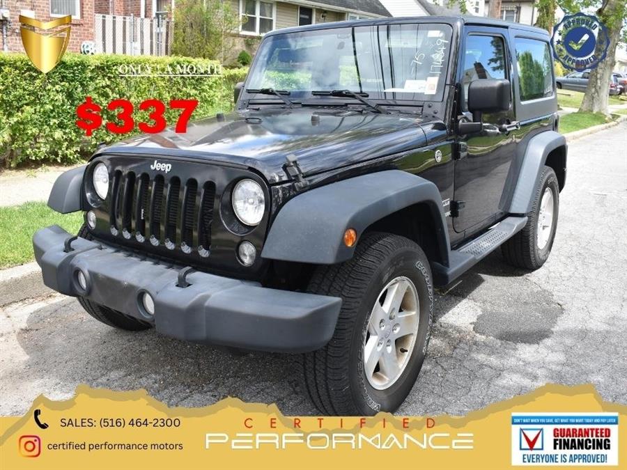 2018 Jeep Wrangler Jk Sport, available for sale in Valley Stream, New York | Certified Performance Motors. Valley Stream, New York