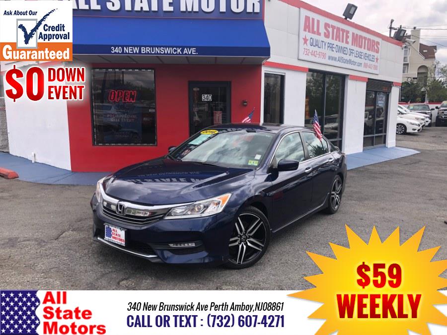 Honda Accord Sedan 2016 in Perth Amboy, Fords, Rahway, South River NJ