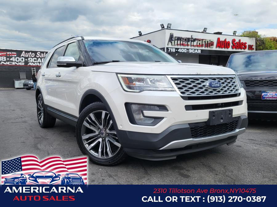 2016 Ford Explorer 4WD 4dr Platinum, available for sale in Bronx, New York | Americarna Auto Sales LLC. Bronx, New York 2016 Ford Explorer 4WD 4dr Platinum, available for sale in Bronx, New York | Americarna Auto Sales LLC. Bronx, New York