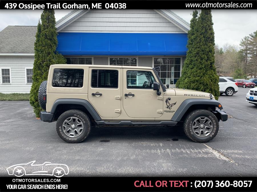 2017 Jeep Wrangler Unlimited Rubicon Hard Rock 4x4 *Ltd Avail*, available for sale in Gorham, Maine | Ossipee Trail Motor Sales. Gorham, Maine