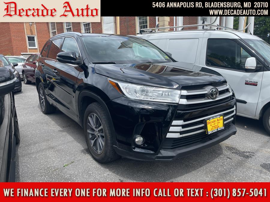 2017 Toyota Highlander XLE V6 AWD (Natl), available for sale in Bladensburg, Maryland | Decade Auto. Bladensburg, Maryland 2017 Toyota Highlander XLE V6 AWD (Natl), available for sale in Bladensburg, Maryland | Decade Auto. Bladensburg, Maryland