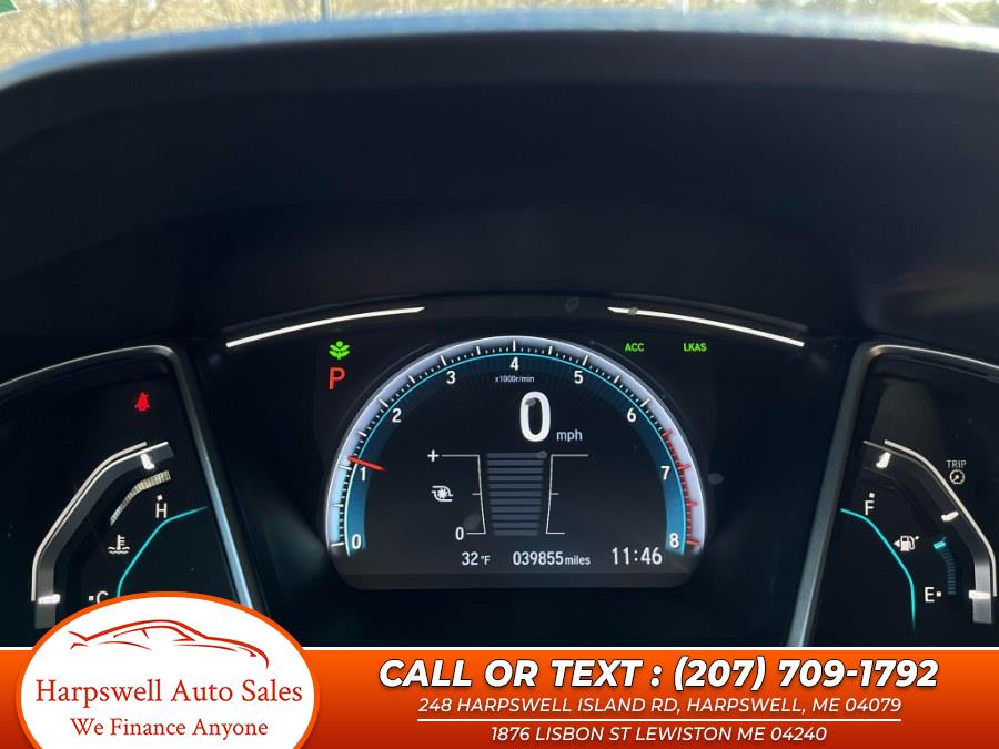 2019 Honda Civic Sedan Touring CVT, available for sale in Harpswell, Maine | Harpswell Auto Sales Inc. Harpswell, Maine 2019 Honda Civic Sedan Touring CVT, available for sale in Harpswell, Maine | Harpswell Auto Sales Inc. Harpswell, Maine