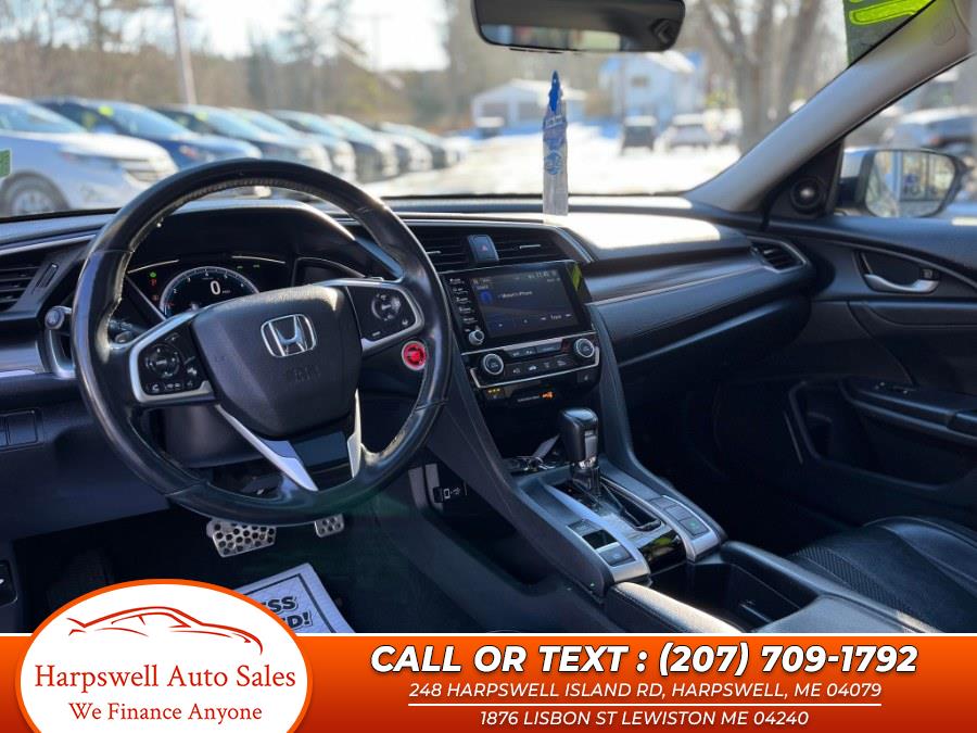 2019 Honda Civic Sedan Touring CVT, available for sale in Harpswell, Maine | Harpswell Auto Sales Inc. Harpswell, Maine 2019 Honda Civic Sedan Touring CVT, available for sale in Harpswell, Maine | Harpswell Auto Sales Inc. Harpswell, Maine