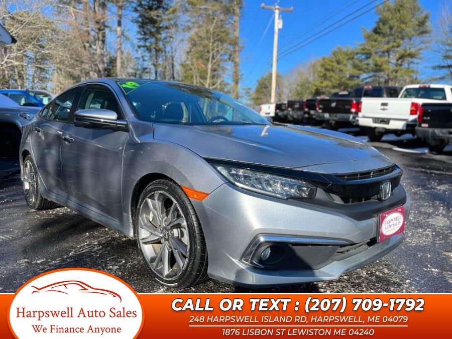 2019 Honda Civic Sedan Touring CVT, available for sale in Harpswell, Maine | Harpswell Auto Sales Inc. Harpswell, Maine 2019 Honda Civic Sedan Touring CVT, available for sale in Harpswell, Maine | Harpswell Auto Sales Inc. Harpswell, Maine