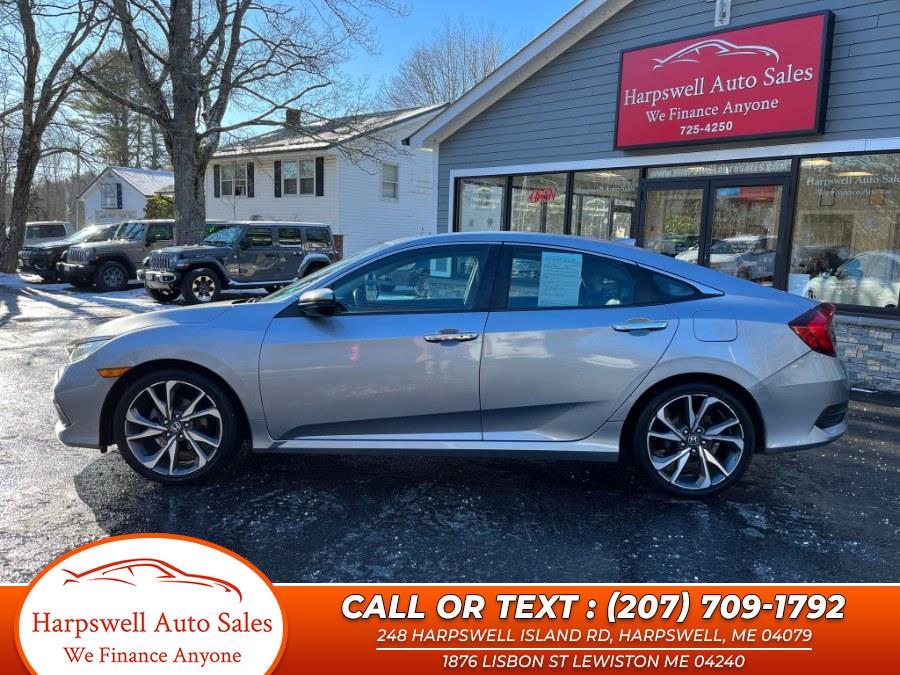 2019 Honda Civic Sedan Touring CVT, available for sale in Harpswell, Maine | Harpswell Auto Sales Inc. Harpswell, Maine 2019 Honda Civic Sedan Touring CVT, available for sale in Harpswell, Maine | Harpswell Auto Sales Inc. Harpswell, Maine
