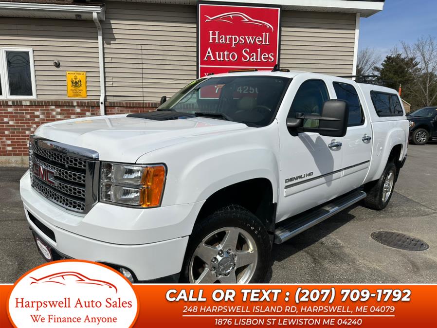 2014 GMC Sierra 2500HD 4WD Crew Cab 153.7" Denali, available for sale in Harpswell, Maine | Harpswell Auto Sales Inc. Harpswell, Maine