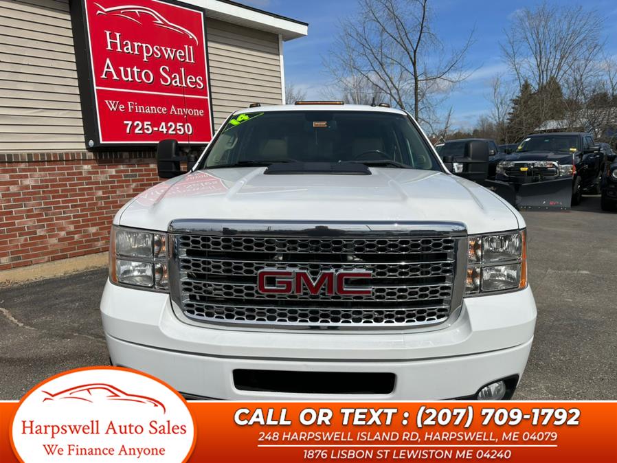 2014 GMC Sierra 2500HD 4WD Crew Cab 153.7" Denali, available for sale in Harpswell, Maine | Harpswell Auto Sales Inc. Harpswell, Maine 2014 GMC Sierra 2500HD 4WD Crew Cab 153.7" Denali, available for sale in Harpswell, Maine | Harpswell Auto Sales Inc. Harpswell, Maine
