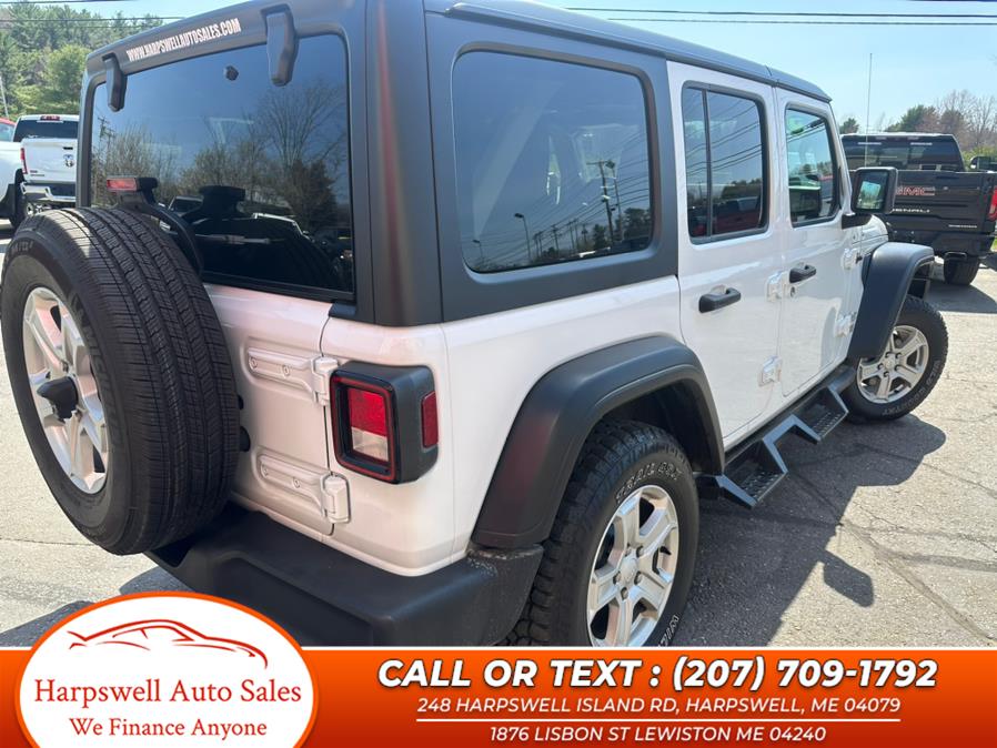 2020 Jeep Wrangler Unlimited Sport S 4x4, available for sale in Harpswell, Maine | Harpswell Auto Sales Inc. Harpswell, Maine 2020 Jeep Wrangler Unlimited Sport S 4x4, available for sale in Harpswell, Maine | Harpswell Auto Sales Inc. Harpswell, Maine