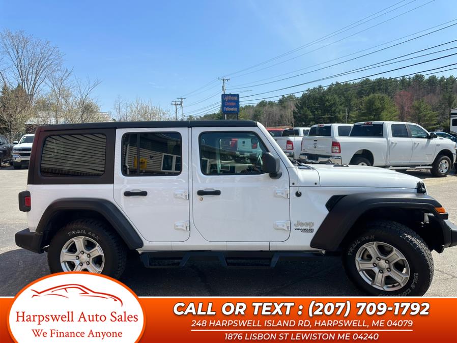 2020 Jeep Wrangler Unlimited Sport S 4x4, available for sale in Harpswell, Maine | Harpswell Auto Sales Inc. Harpswell, Maine 2020 Jeep Wrangler Unlimited Sport S 4x4, available for sale in Harpswell, Maine | Harpswell Auto Sales Inc. Harpswell, Maine