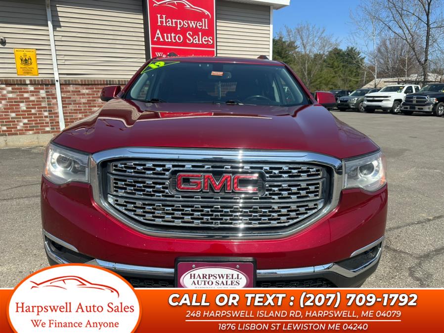 2019 GMC Acadia FWD 4dr SLT w/SLT-1, available for sale in Harpswell, Maine | Harpswell Auto Sales Inc. Harpswell, Maine 2019 GMC Acadia FWD 4dr SLT w/SLT-1, available for sale in Harpswell, Maine | Harpswell Auto Sales Inc. Harpswell, Maine