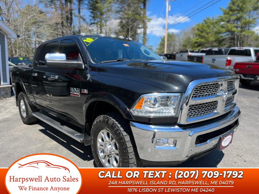 2018 Ram 2500 Laramie 4x4 Crew Cab 6''4" Box, available for sale in Harpswell, Maine | Harpswell Auto Sales Inc. Harpswell, Maine 2018 Ram 2500 Laramie 4x4 Crew Cab 6''4" Box, available for sale in Harpswell, Maine | Harpswell Auto Sales Inc. Harpswell, Maine