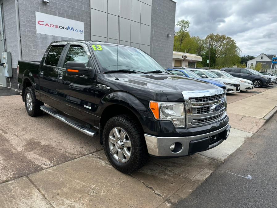 2013 Ford F-150 4WD SuperCrew 145" XLT, available for sale in Manchester, Connecticut | Carsonmain LLC. Manchester, Connecticut