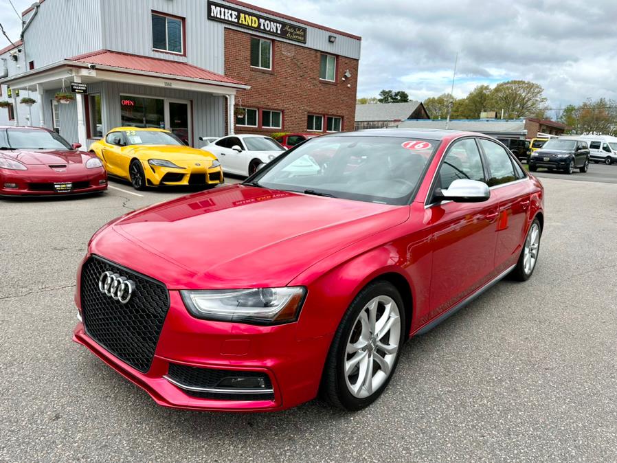 2016 Audi S4 4dr Sdn S Tronic Premium Plus, available for sale in South Windsor, Connecticut | Mike And Tony Auto Sales, Inc. South Windsor, Connecticut