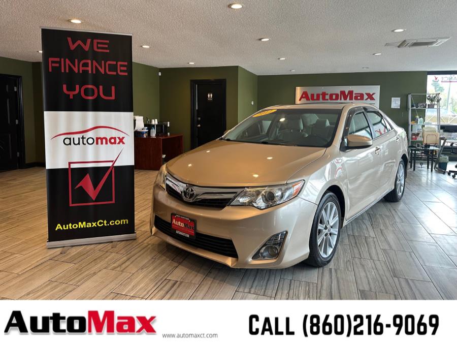 2012 Toyota Camry 4dr Sdn I4 Auto XLE, available for sale in West Hartford, Connecticut | AutoMax. West Hartford, Connecticut