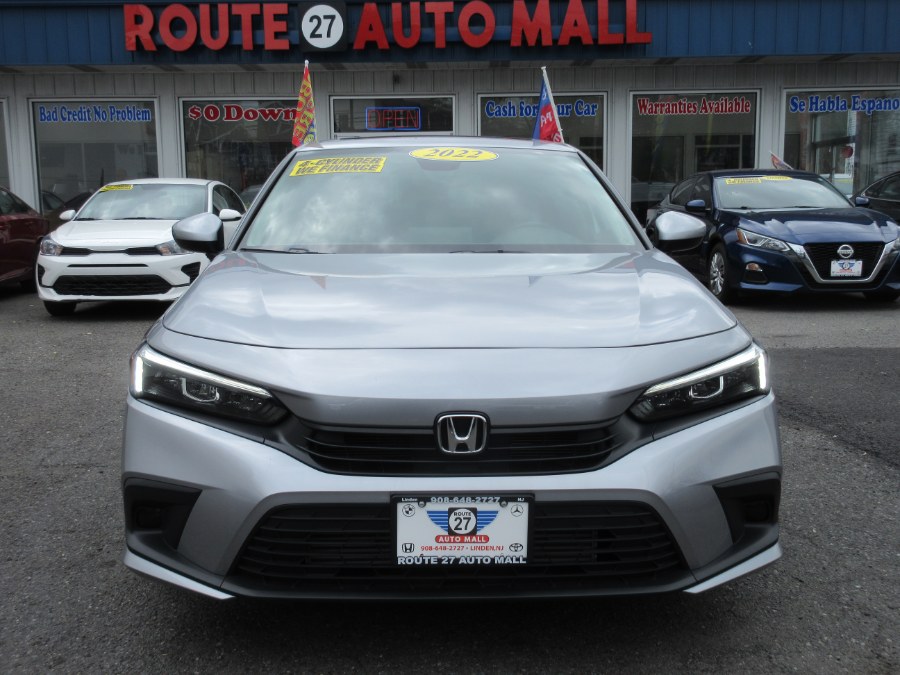 2022 Honda Civic Sedan EX CVT, available for sale in Linden, New Jersey | Route 27 Auto Mall. Linden, New Jersey 2022 Honda Civic Sedan EX CVT, available for sale in Linden, New Jersey | Route 27 Auto Mall. Linden, New Jersey