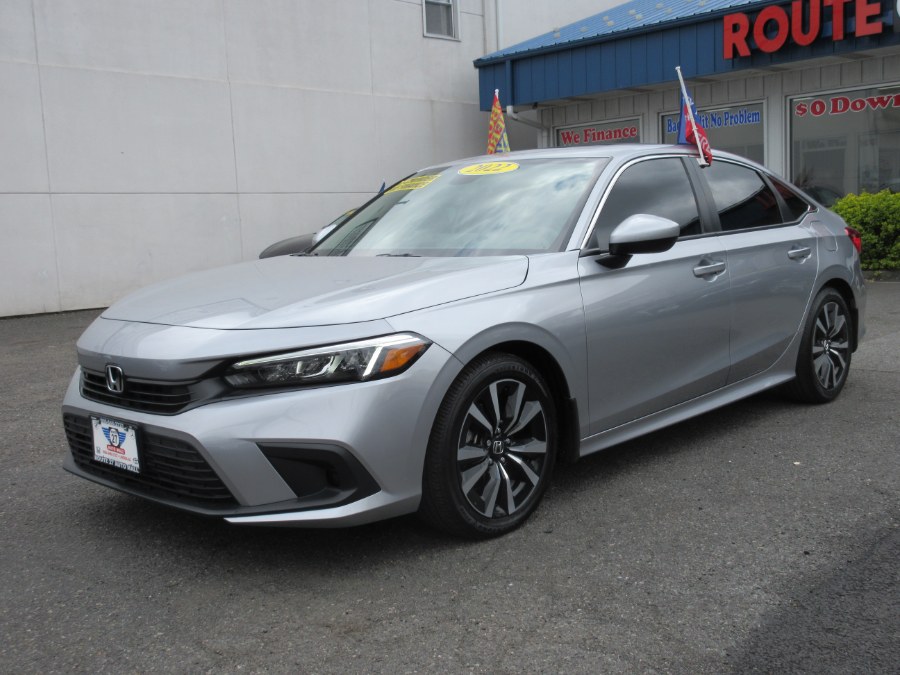 2022 Honda Civic Sedan EX CVT, available for sale in Linden, New Jersey | Route 27 Auto Mall. Linden, New Jersey 2022 Honda Civic Sedan EX CVT, available for sale in Linden, New Jersey | Route 27 Auto Mall. Linden, New Jersey
