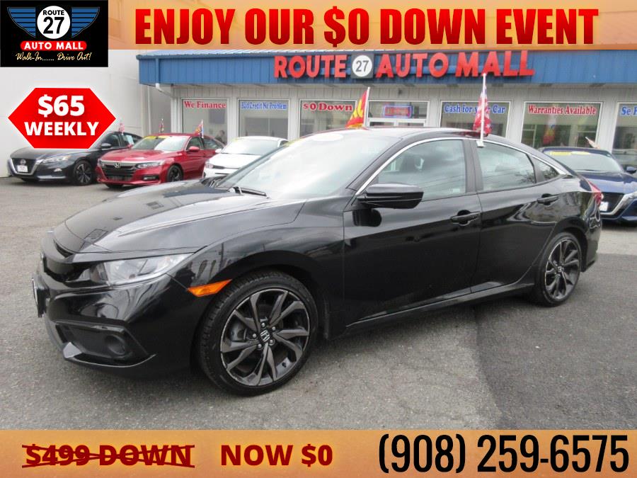 2021 Honda Civic Sedan Sport CVT, available for sale in Linden, New Jersey | Route 27 Auto Mall. Linden, New Jersey