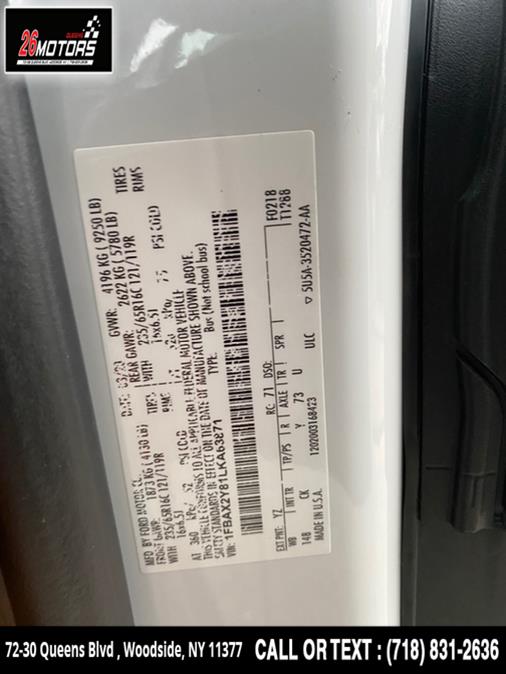 2020 Ford Transit Passenger Wagon T-350 148" Low Roof XLT RWD, available for sale in Woodside, New York | 26 Motors Queens. Woodside, New York 2020 Ford Transit Passenger Wagon T-350 148" Low Roof XLT RWD, available for sale in Woodside, New York | 26 Motors Queens. Woodside, New York