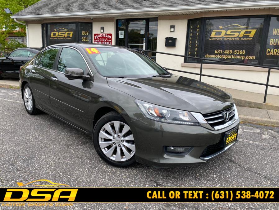 2014 Honda Accord Sedan 4dr I4 CVT EX-L w/Navi, available for sale in Commack, New York | DSA Motor Sports Corp. Commack, New York 2014 Honda Accord Sedan 4dr I4 CVT EX-L w/Navi, available for sale in Commack, New York | DSA Motor Sports Corp. Commack, New York
