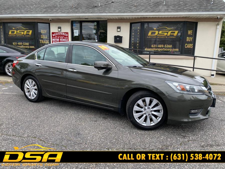 2014 Honda Accord Sedan 4dr I4 CVT EX-L w/Navi, available for sale in Commack, New York | DSA Motor Sports Corp. Commack, New York