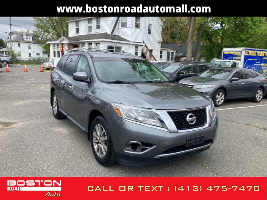 2015 Nissan Pathfinder 4WD 4dr S, available for sale in Springfield, Massachusetts | Boston Road Auto. Springfield, Massachusetts