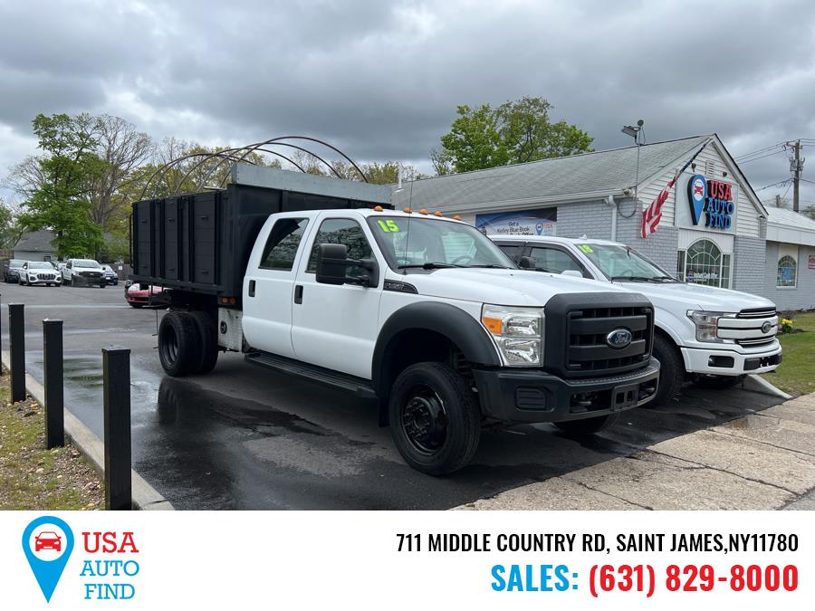 2015 Ford Super Duty F-450 DRW 2WD Crew Cab 176" WB 60" CA XL, available for sale in Saint James, New York | USA Auto Find. Saint James, New York