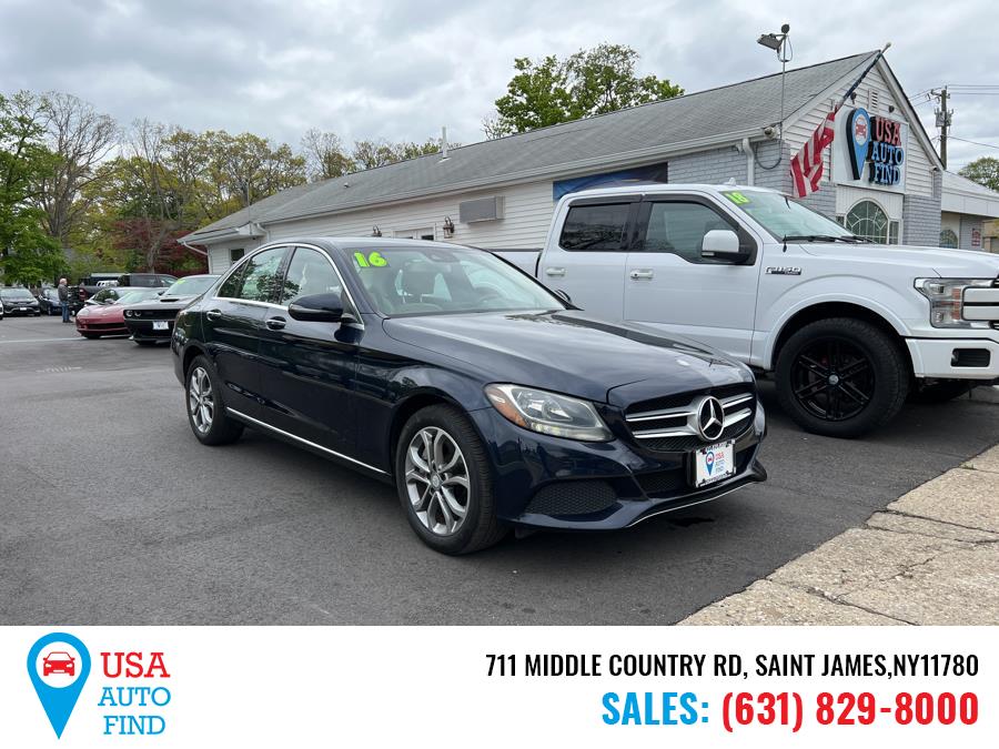2016 Mercedes-Benz C-Class 4dr Sdn C300 4MATIC, available for sale in Saint James, New York | USA Auto Find. Saint James, New York