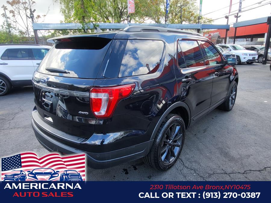 2019 Ford Explorer XLT 4WD, available for sale in Bronx, New York | Americarna Auto Sales LLC. Bronx, New York 2019 Ford Explorer XLT 4WD, available for sale in Bronx, New York | Americarna Auto Sales LLC. Bronx, New York